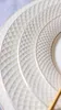 Wilmax Piatti da pane 15 cm in porcellana bianca con bordo Anteprima dell’immagine prodotto 4