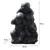 Shaolin Mönch Figur Kinder-Trio Dehradun 50 x 65 x 90 cm Produktbild-Vorschau 6
