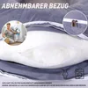 Seitenschläferkissen Stillkissen, U-förmiges Produktbild-Vorschau 4