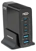 Cubenest S5D0 PD 3.1. 3*USB-C+2xUSB-A GaN Adapter 140W Fast Anteprima dell’immagine prodotto 1