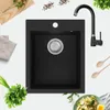 GranMaster Ivo Granitspüle 1 Becken mit Armatur und Siphon Produktbild-Vorschau 2