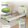 Postel Verona 200225, čalouněná, s LED osvětlením, rošt a Náhled obrázku produktu 10