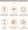 Collage of icons and text describing product features. Produktbild-Vorschau