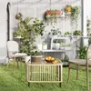 Outsunny Polyrattan Gartentisch, 65 x 65 x 43 cm, Produktbild-Vorschau 9