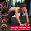 Ab Roller Bauchtrainer Fitness Ab Wheel mit Stahlachse & Produktbild-Vorschau 5