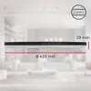 Plafonnier LED ultra-plat Ø42cm rond 22W 3000lm 4000K Voir les images du produit 5