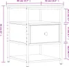 vidaXL Noční stolky 2 ks. Kouřový dub 40x42x56 cm výrobek Náhled obrázku produktu 8