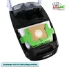A vacuum cleaner bag is shown inside the vacuum cleaner. Produktbild-Vorschau