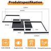 ZMH Deckenlampe LED Deckenleuchte Wohnzimmer 32W Dimmbar Produktbild-Vorschau 7