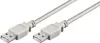 goobay USB 2.0 Hi-Speed Kabel grau 1,8 m Anteprima dell’immagine prodotto 2