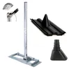 PremiumX DELUXE X130-48 Dachsparrenhalter 130cm Mast Kappe Produktbild-Vorschau 1