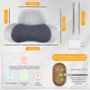 Nackenmassagegerät, 3-in-1-Nackenmassagekissen mit Heiz-, Produktbild-Vorschau 3