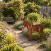 Gartendekoration Esel Metall Rustikal Produktbild-Vorschau 3