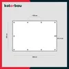 KOTARBAU® Gewebeplane 3 x 3 m Tarnfarbe 80g/m2 Abdeckplane Produktbild-Vorschau 3