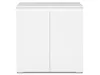 Kommode >Ravenna< in Weiß Matt - 80x80x40cm (BxHxT) Produktbild-Vorschau 3