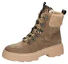 Botas de cordones, con cordones ajustables y hebillas, de Vista previa de la imagen del producto 52
