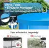 Sekey Poolabdeckung Rund Hochdichtes Abdeckplane für Produktbild-Vorschau 4