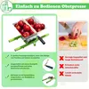 TANYEAR 7 L Obstmühle Apfelmühle mit Edelstahl-Trichter und Produktbild-Vorschau 2