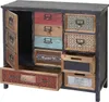 Armoire à pharmacie HWC-A43, commode, bois de sapin massif Voir les images du produit 9
