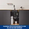 Cecipa MAX Granitspüle Spülbecken 45x45 cm Schwarz, Produktbild-Vorschau 6