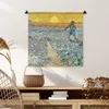 MuchoWow® Wandteppich Wandbehang Der Sämann - Vincent van Produktbild-Vorschau 6