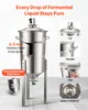 VEVOR kuželový fermentor z nerezové oceli 30 l fermentační Náhled obrázku produktu 4