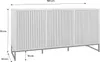 sweeek - Modernes Sideboard mit Holzoptik und Rillenmuster, Produktbild-Vorschau 6