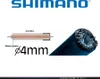 Shimano 1m Schaltaußenhülle SP41 4mm schwarz Produktbild-Vorschau 1