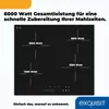 Exquisit Kochfeld EKC600-380 | Glaskeramik | Touch-Control Produktbild-Vorschau 7