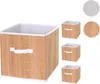 sada 4 skládacích boxů HWC-C21, úložný koš na třídění boxů, Náhled obrázku produktu 7