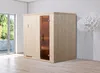 Elementsauna Pori, B x T 194 x 177 cm, Ganzglastür, ohne Produktbild-Vorschau 1