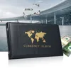 A currency album is shown in front of a modern building with money flying in the air. Produktbild-Vorschau