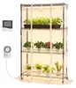 Étagère à plantes SucceBuy avec lampe de culture, 4 niveaux Voir les images du produit 1