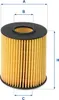 Ölfilter UFI 25.151.00 Filtereinsatz für HYUNDAI Tucson Produktbild-Vorschau 3
