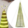 vidaXL Sapin de Noël LED 1028 LED blanc chaud 403 cm Voir les images du produit 1