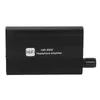 A black headphone amplifier with text and a volume knob on the side, set against a white background. Produktbild-Vorschau