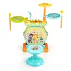 Homelux Schlagzeug Klavier karakoe Mikrofon 2 in 1 mp3 LED Produktbild-Vorschau 2