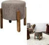 HowHomely | Sitzpouf - Pouf - 35 x 35 x 35 cm - Braun - Produktbild-Vorschau 6