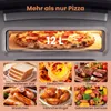 COSTWAY, horno eléctrico para pizza de 1700W, ideal para Vista previa de la imagen del producto 6