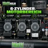 Premium Brushless Silent Flüsterkompressor 100L, 2700W, Produktbild-Vorschau 9