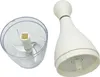 A white manual food chopper and its detachable blade assembly are shown against a white background. Náhľad obrázku produktu