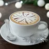 Kaffee Schablonen und Kekse Dekoration 14 Stück 7x7 cm und Produktbild-Vorschau 2