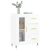 Kredens biały wysoki połysk 69,5x34x90 cm materiał Podgląd zdjęcia produktu 2