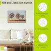 ARTland Leinwandbild Abendlicht im Winter Größe: 30x20 cm Produktbild-Vorschau 2