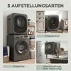 HOMCOM Mini Wäschetrockner mit 5 Programm 800 W 4 kg bis zu Produktbild-Vorschau 8