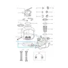 Bestway® Ersatzteil Tankbasis (grau) für ausgewählte Produktbild-Vorschau 2