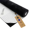 LOMIQ Mikrofaserstoff Selbstklebend, 500x150cm, Schwarz, Produktbild-Vorschau 1
