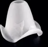 Ersatzglas Lampenschirm aus Glas Blütenform Alabaster Produktbild-Vorschau 2