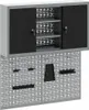 vidaXL Gereedschapskast-set, 3 stuks, zwart, gepoedercoat Productafbeelding-voorbeeld 1