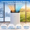 COSTWAY Mobile Klimaanlage 12000BTU bis 46,5m², 5in1 Produktbild-Vorschau 2